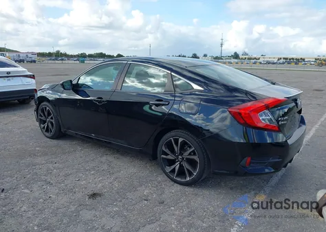 2019 Honda Civic Sport from USA, damaged, VIN 2HGFC2F80KH572678